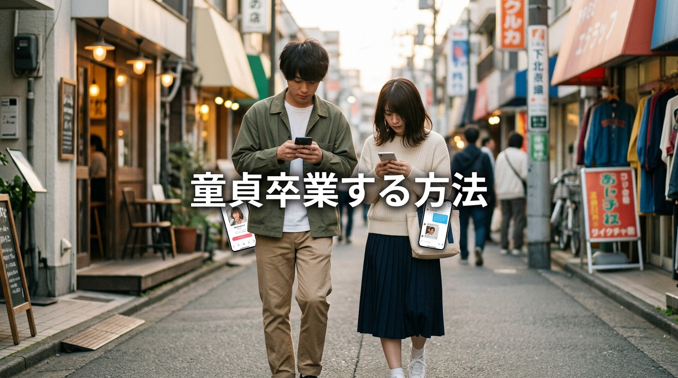 童貞卒業する方法4選アイキャッチ